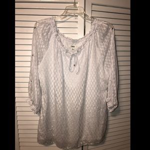 Catos Large Cold Shoulder Top